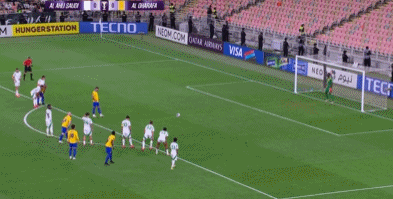 夸张😲10外援PK10外援！吉达国民4-2加拉法 亚冠7胜1平不败出线