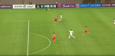 半场-十人U20吉尔吉斯斯坦0-2卡塔尔U20 贾姆希德一条龙塔哈破门