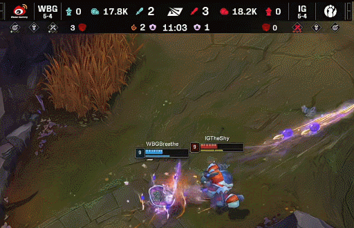 金年会金字招牌诚信至上🎮蝎王小天+Erha神牛团战乱秀 TheShy兰博敢杀敢死 WBG先下一城