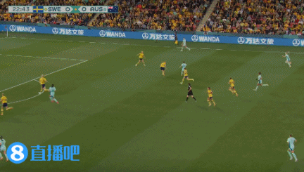 半场-罗尔福点射首开纪录 澳大利亚女足暂0-1瑞典女足