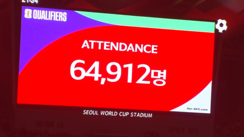 对得起观众吗😅韩国现场来了64000人，韩国现在1