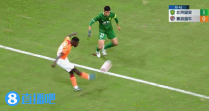 半场-国安2-0领先海牛 法比奥传射曹永竞连场破门马马杜伤退