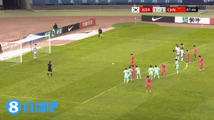 刘佳乐背后犯规送点,韩国点射破门,U16国足被扳平2-2韩国!