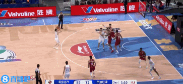 😮1.5秒极限操作！宁波界外发球给到宁鸿宇 后者压哨三分命中