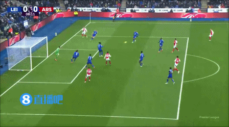 半场-阿森纳暂0-0莱斯特城 枪手控球率超6成但仅1射正