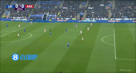 半场-阿森纳暂0-0莱斯特城 枪手控球率超6成但仅1射正