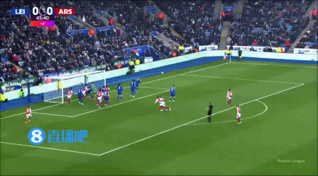 半场-阿森纳暂0-0莱斯特城 枪手控球率超6成但仅1射正