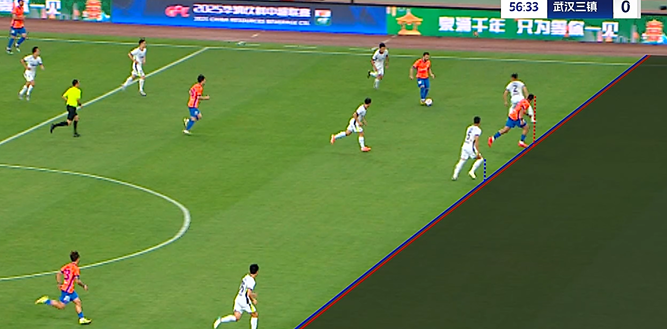 狂轰35脚！泰山3-1十人三镇 泽卡双响刘彬彬破门 两队合计7次中框